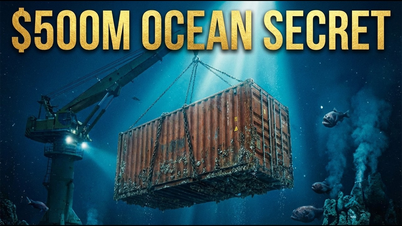 $500 Million Sealed Container Found at the Bottom of the Ocean | Deep Sea Mystery Explained