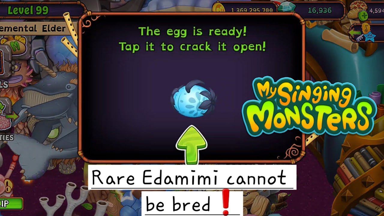 How to get Rare Edamimi - Psychic Island (My Singing Monsters 4.1.2)