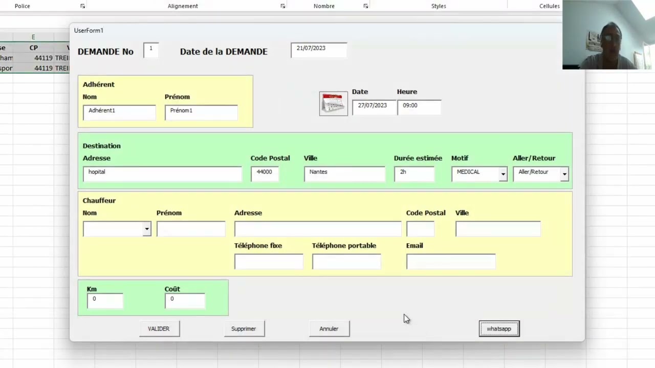 Logiciel pour Transport Solidaire