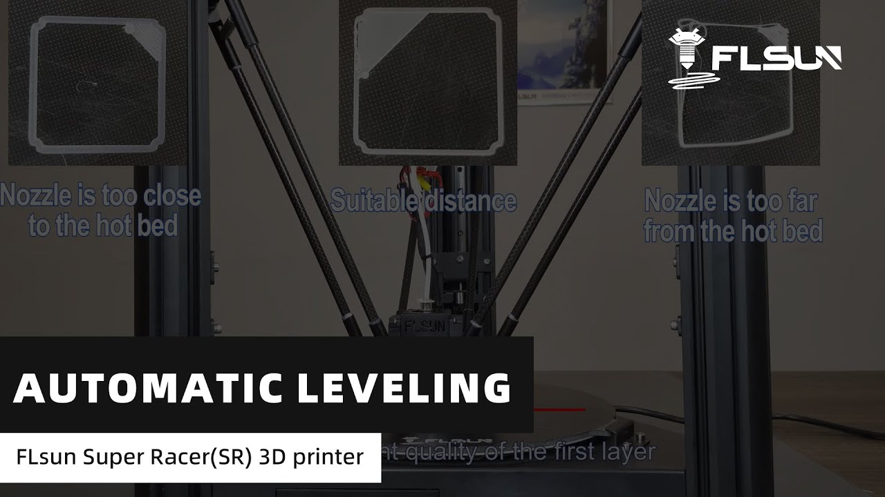 FLsun SR—Automatic leveling