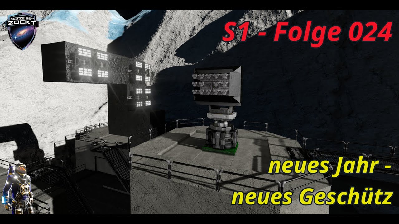 Space Engineers | S1 Folge 024: neues Jahr - neues Geschütz