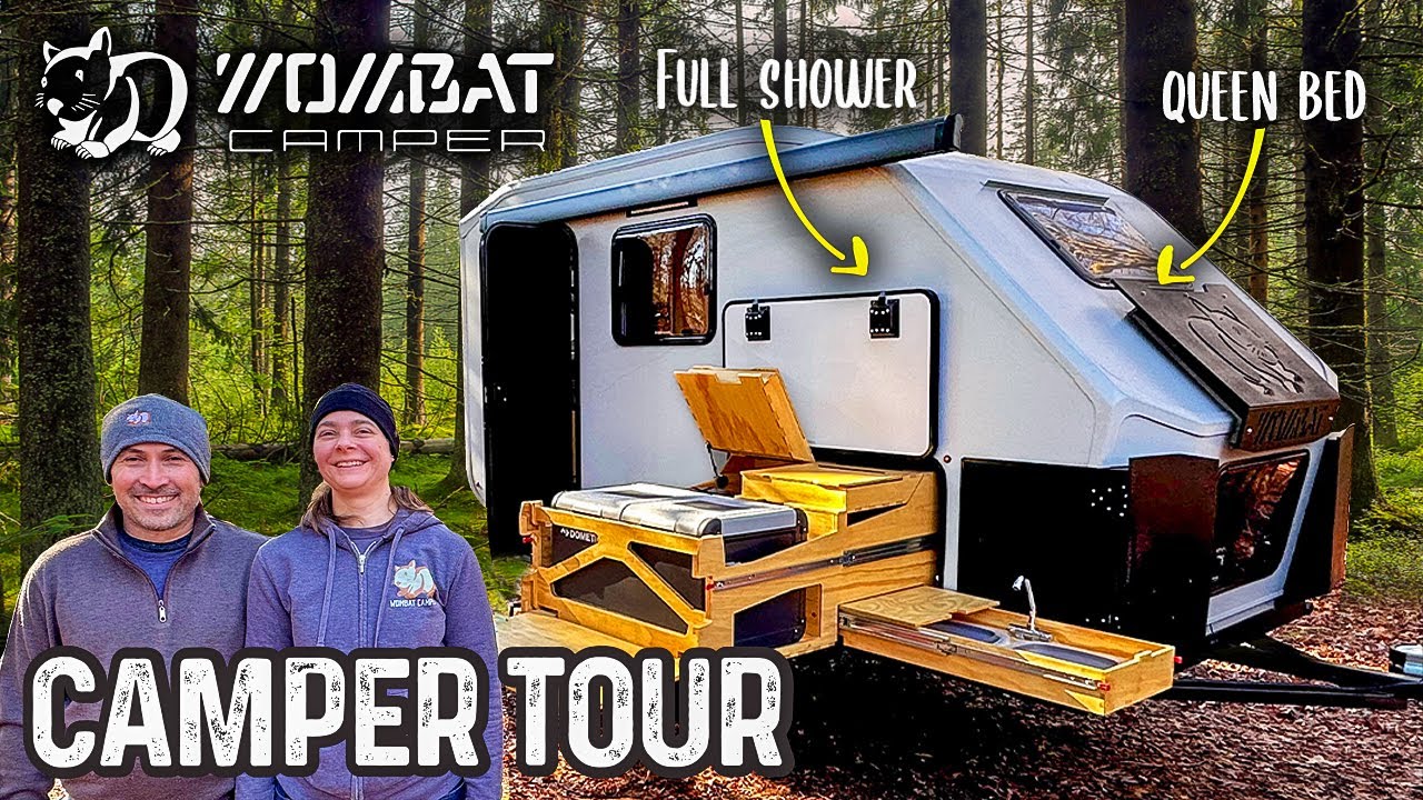 AMAZING Overland Off Road Camping Travel Trailer | Wombat Camper J Series