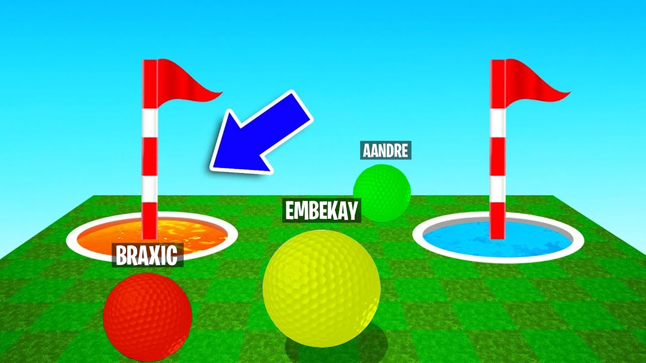 Die 0.0001% MAP in GOLF IT !! mit @Braxic & @AANDRE