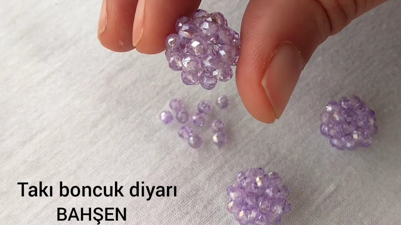 Top Boncuk yapımı / Boncuktan top yapımı / Bead ball making/ Изготовление шариков из бисера