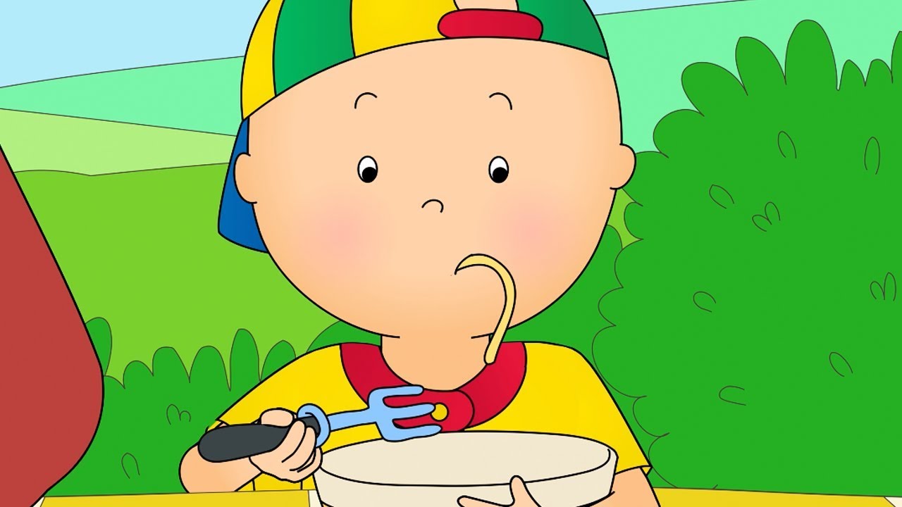 Caillou Türkçe HD - Caillou'nun en sevdiği öğle yemeği | kayu cizgi filmi | YENI | Caillou Turkish