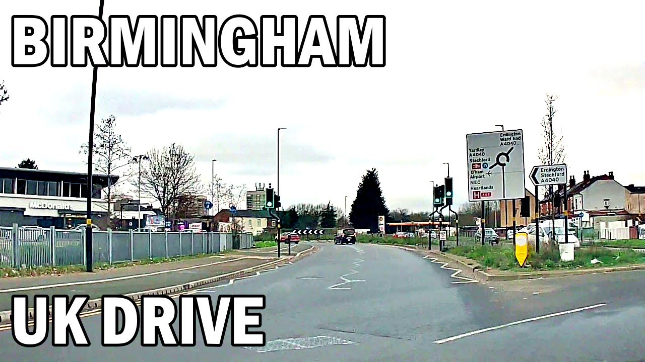 🇬🇧 Birmingham UK Drive | Stechford Retail Park to Aston | 4K POV Dashcam ASMR