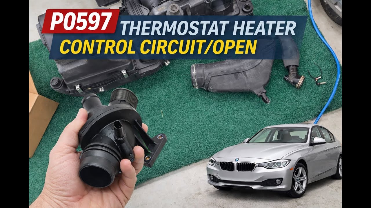 Thermostat replacement in a 3 series BWM 328i -  Sixth generation (F30/F31/F34)