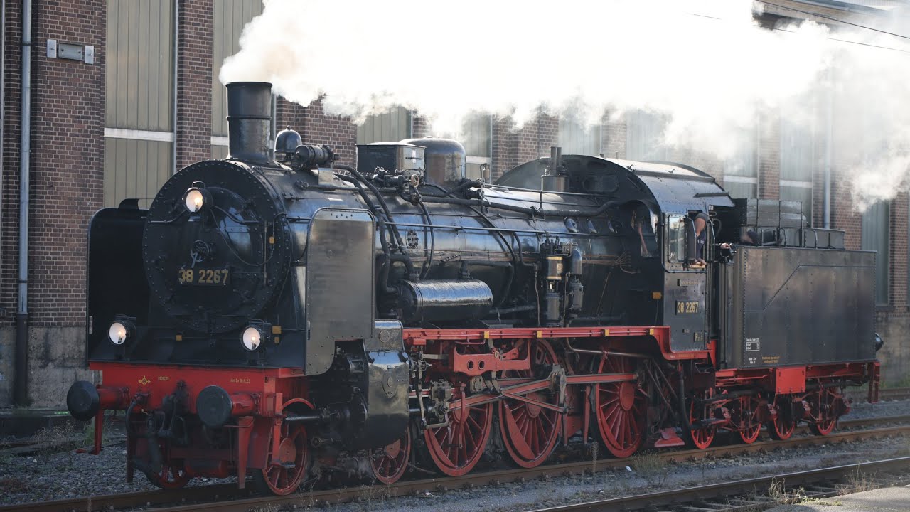 Bielefelder-Rundfahrten 2024: Dampflok 38 2267
