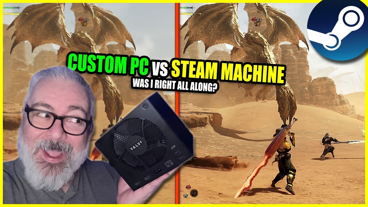 Реальная производительность Steam Machine в играх: смог ли мой ПК за $1000 догнать её?