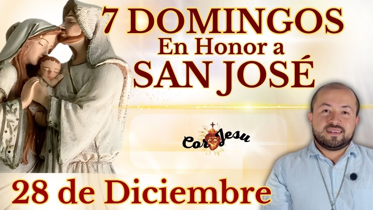 🔴🧺INICIA HOY: SIETE DOMINGOS A SAN JOSÉ 🔴((EN VIVO)) 28 de Diciembre de 2025