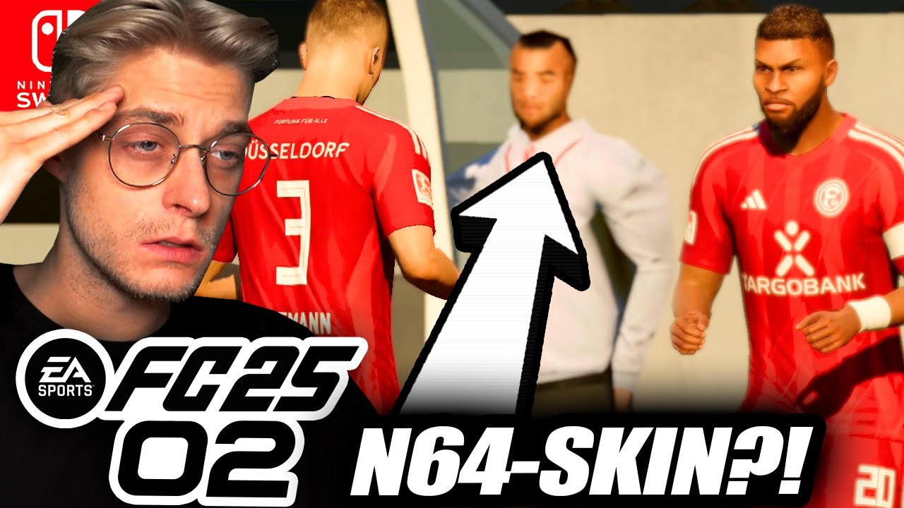 EA FC 25 Nintendo Switch Part 2 - PS1 GRAFIK auf Switch? ZWISCHENSEQUENZEN Performance Cringe & mehr