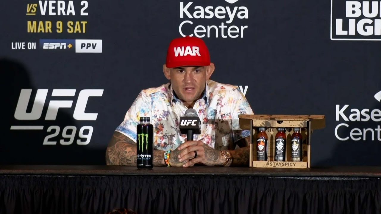 Пресс-конференция Дастина Пуарье после боя | UFC 299