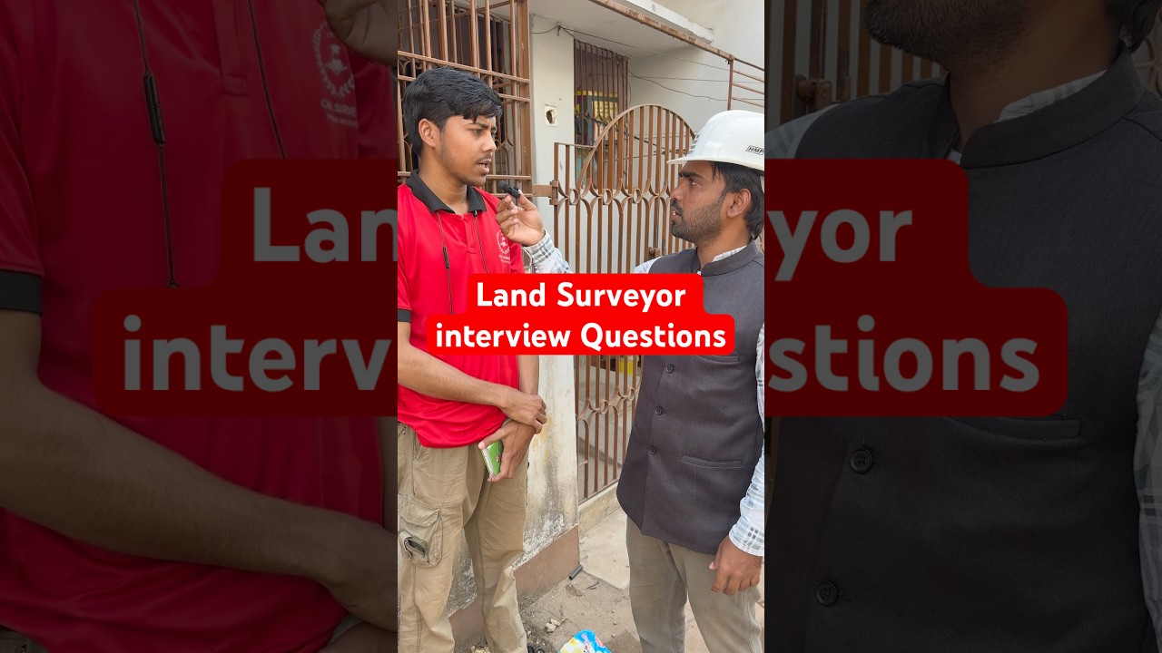 Land Surveyor interview Questions and Answers | #landsurveying #civilengineering #autolevelsurvey