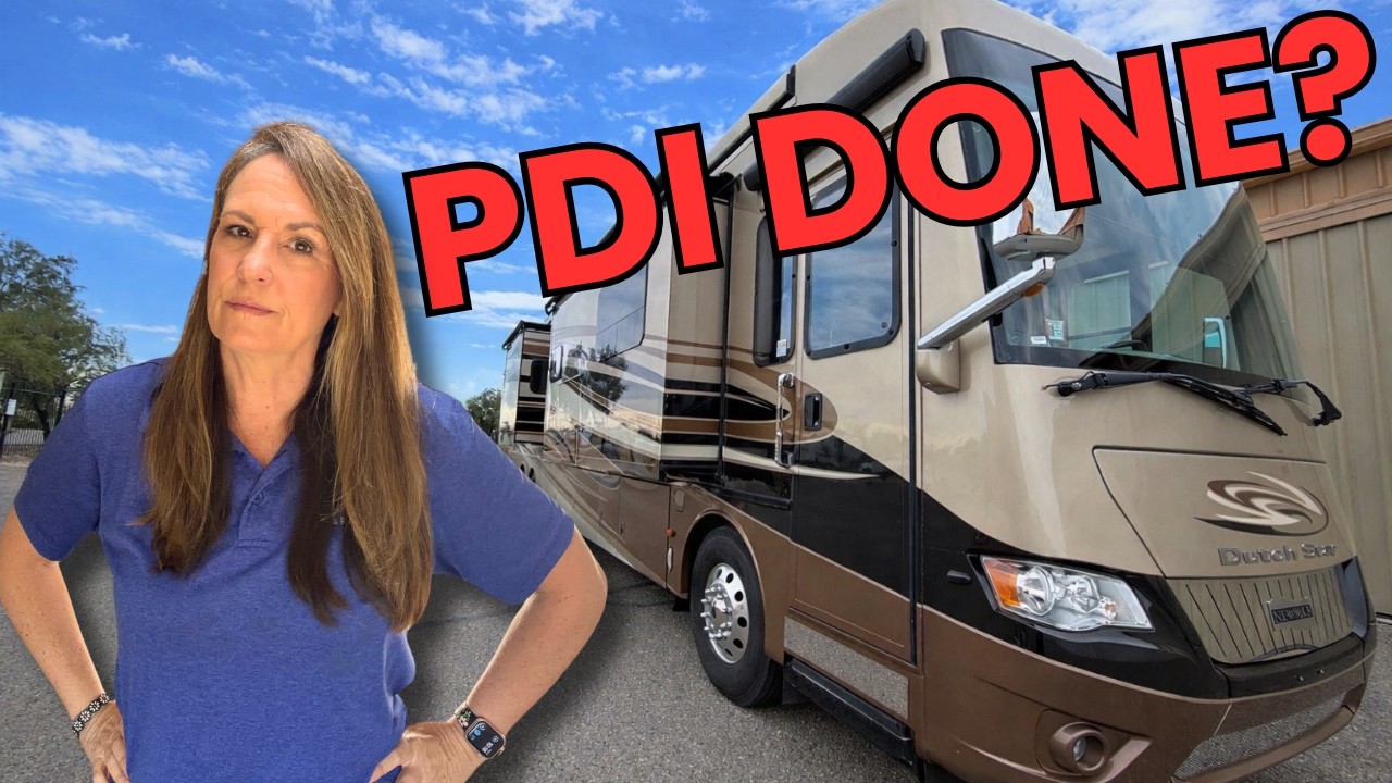 The Dealer Said the PDI Was Done — Here's What My RV Inspection Found