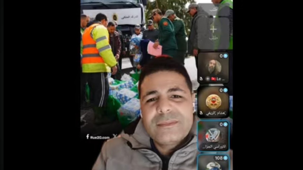 لايف جبور  يبهدل الجزائريين #لايف_جبور #الصحراء_الغربية