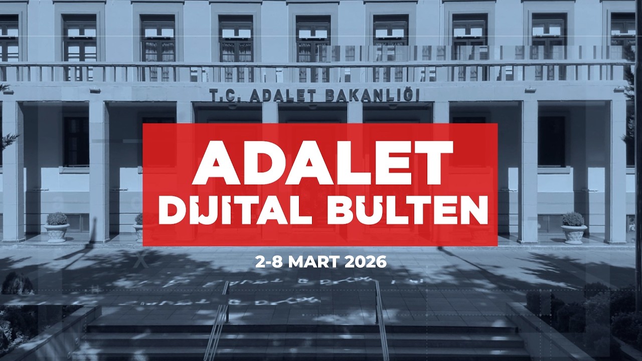 Adalet Bakanlığımızın haftalık gündemi Adalet Dijital Bülten'de. 🗓 2-8 Mart 2026