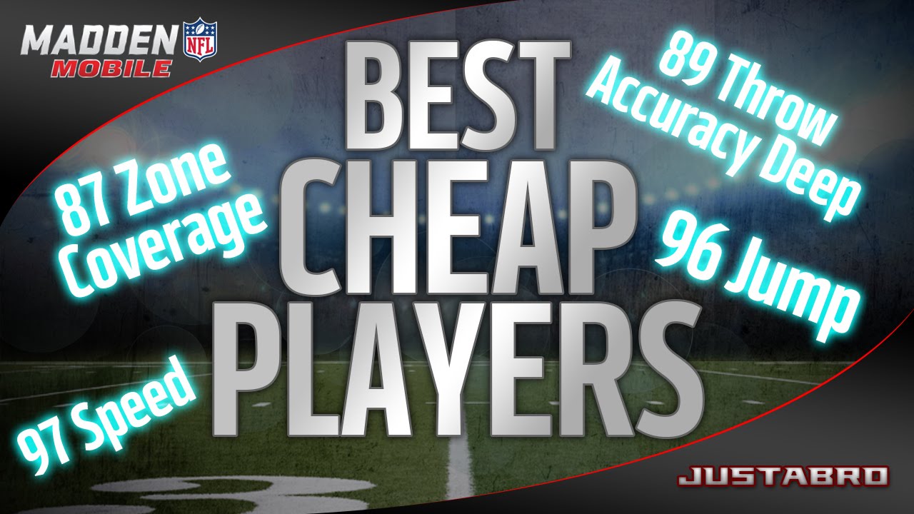 BEST CHEAP PLAYERS ON DEFENSE - Madden Mobile 16