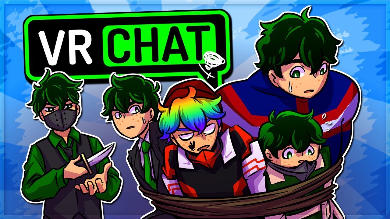 VILLAIN DEKU ATTACKS THE LEAGUE OF DEKU'S! (VRChat Funny Moments)