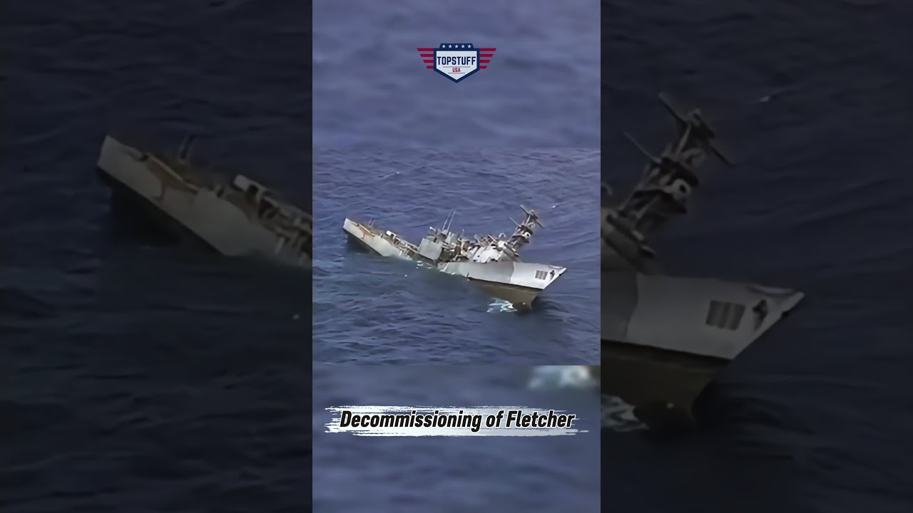 Decommissioning of Fletcher #decommissioning #fletcher #usnavy