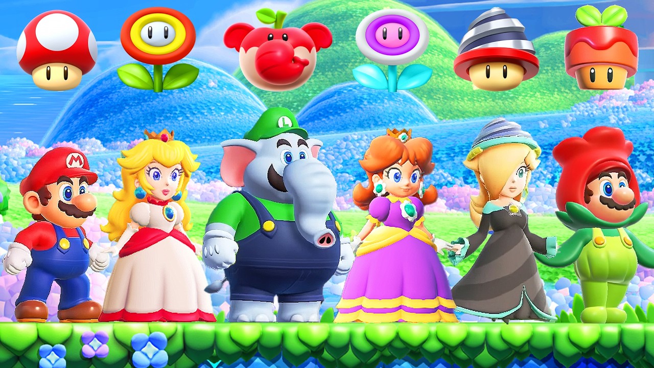 Super Mario Bros. Wonder Switch 2 - Все бонусы
