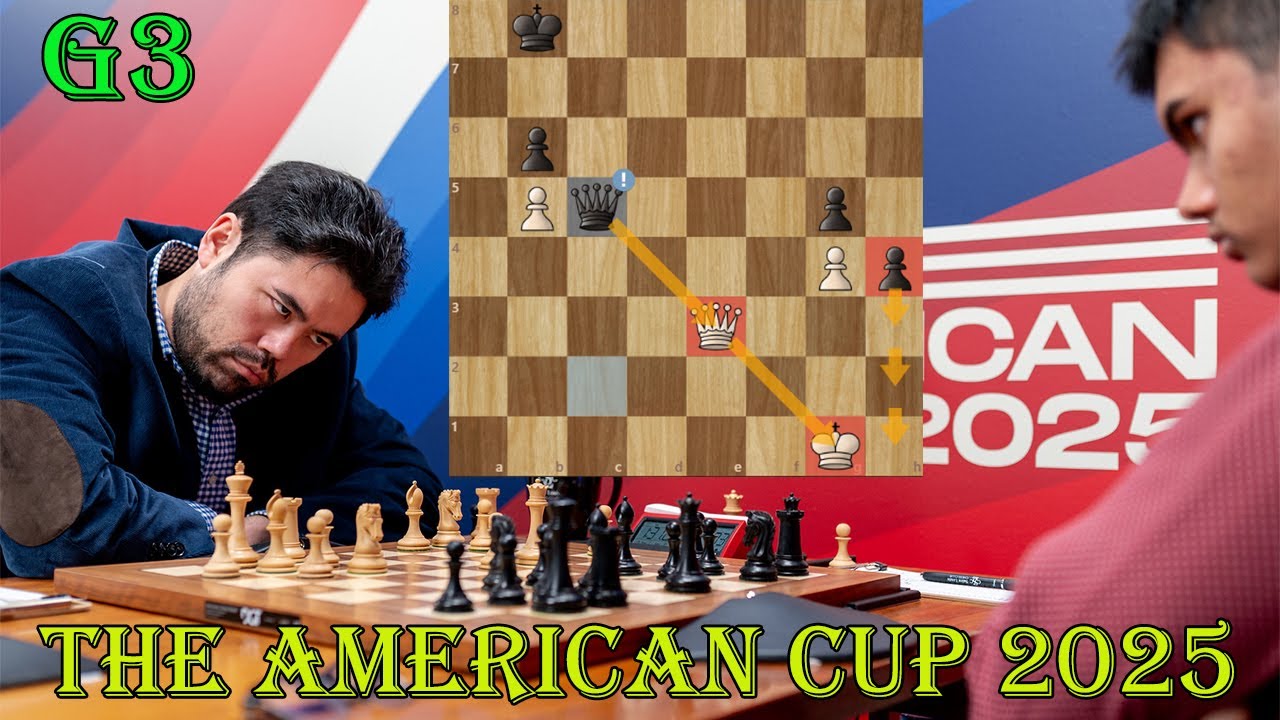 Hikaru Nakamura (2802) vs Abhimanyu Mishra (2600) || American Cup 2025 Blitz - G3