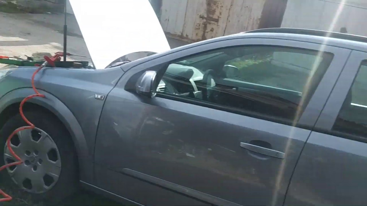 дизельное стучание при работе двигателя Opel Astra H 1.6 Z16XEP/ устраняем причину стука.