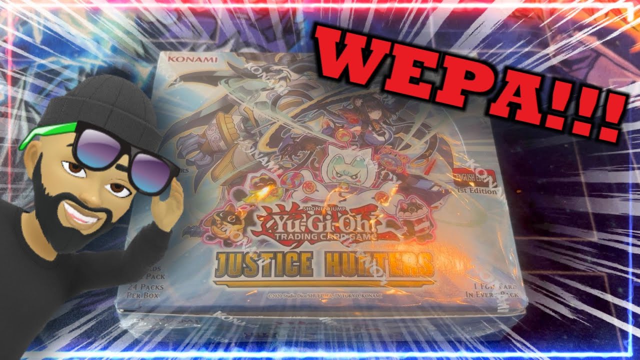 Yu-Gi-Oh! NEW! JUSTICE HUNTERS Box Opening