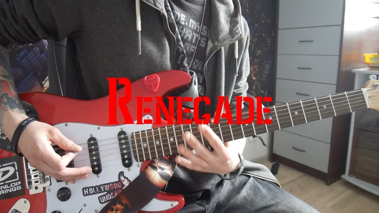 Hollywood Undead - Renegade (guitar cover by KASTR V2 (fix volume))