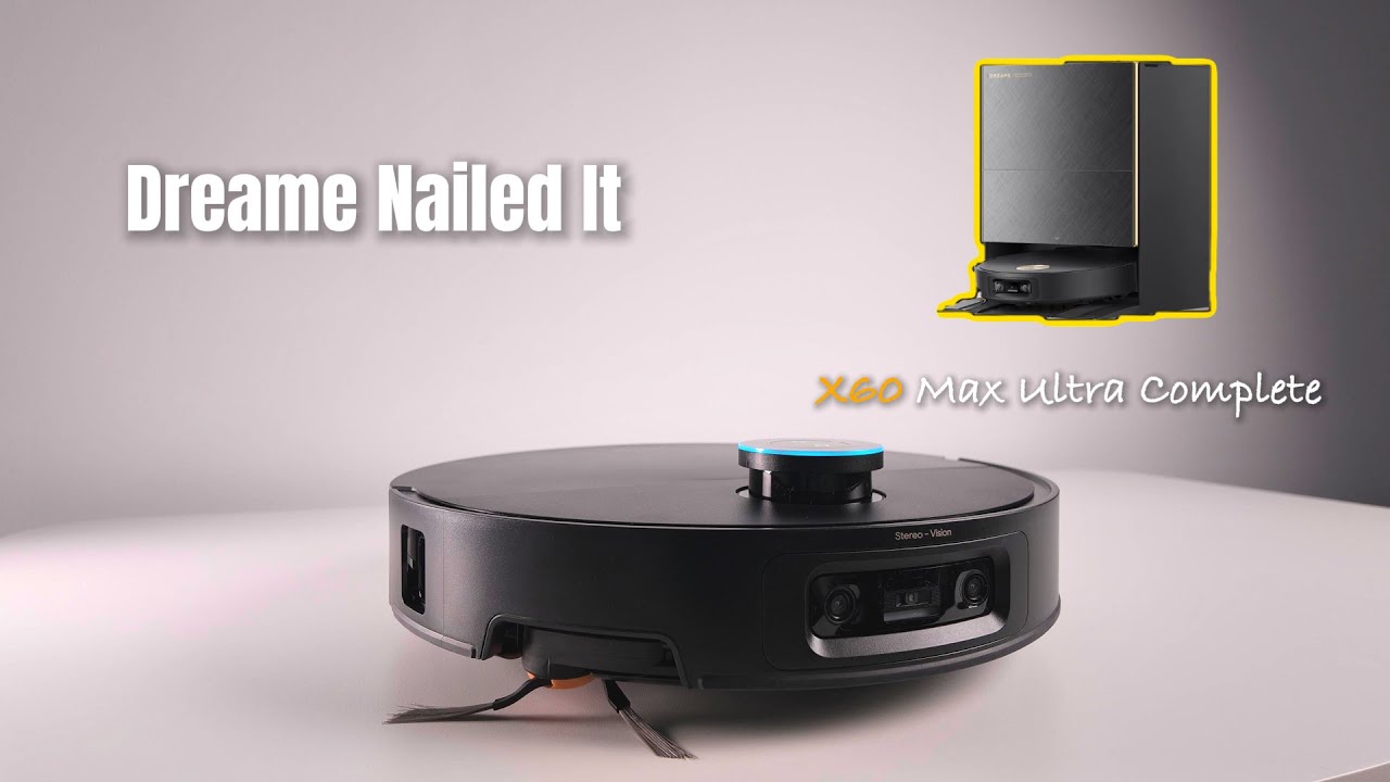 Вот каким должен быть робот-пылесос 2026 года: Dreame X60 Max Ultra Complete