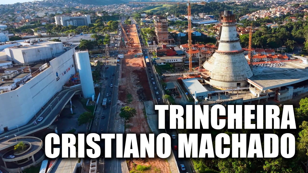 Como está o ritmo das obras na Trincheira da Cristiano Machado?