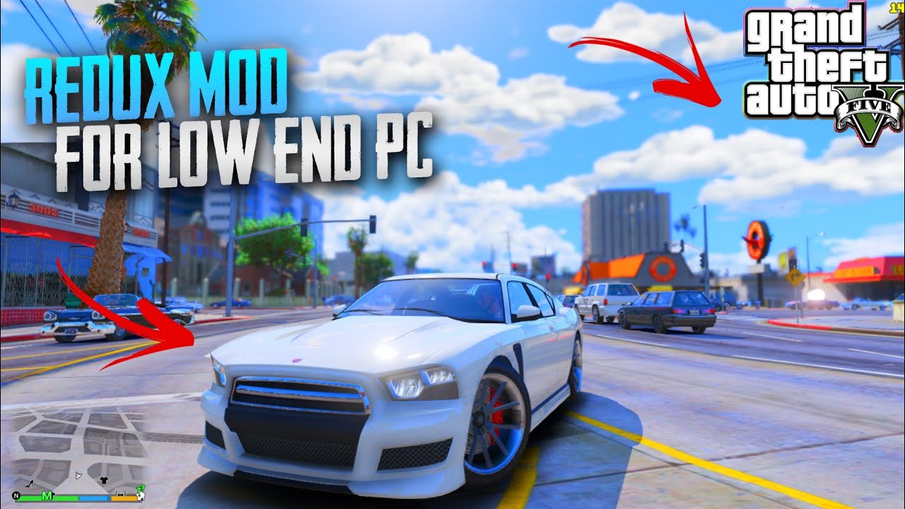 GTA V : Redux Mod For Low End PC Best Graphics Mod Of 2021