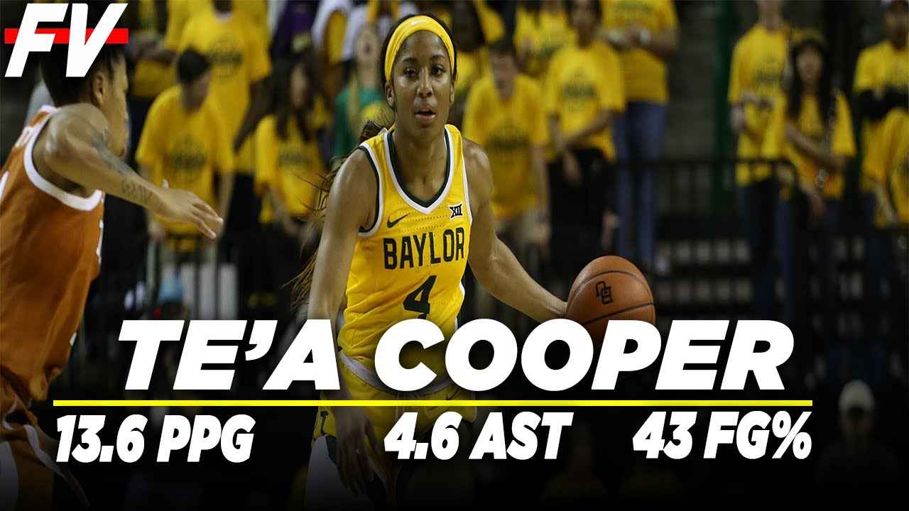 Te'a Cooper | Baylor Highlight Montage | 13.6 PPG 4.6 AST | Sharife Cooper Big SIs | WNBA BOUND