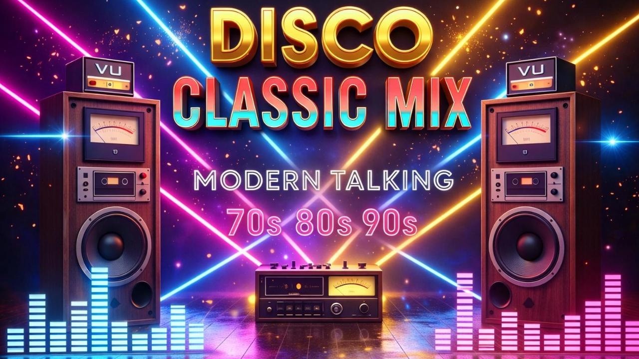 DISCO CLASSIC MIX | MODERN TALKING | Talk To The Hand Mix , Touch By Touch, Lambada
