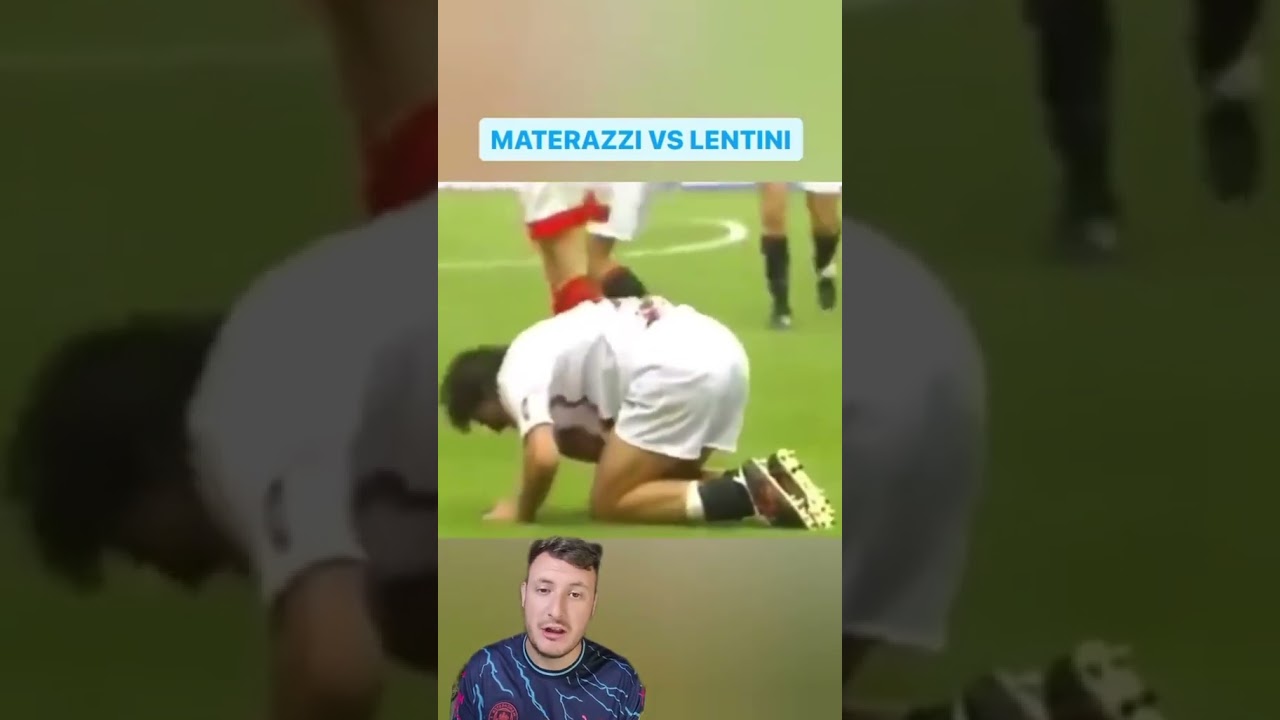 Duelo en el f&uacute;tbol italiano: Materazzi 🆚 Lentini