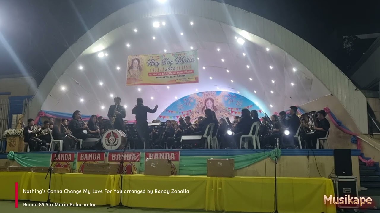 Nothing's Gonna Change My Love For You arranged by Randy Zaballa