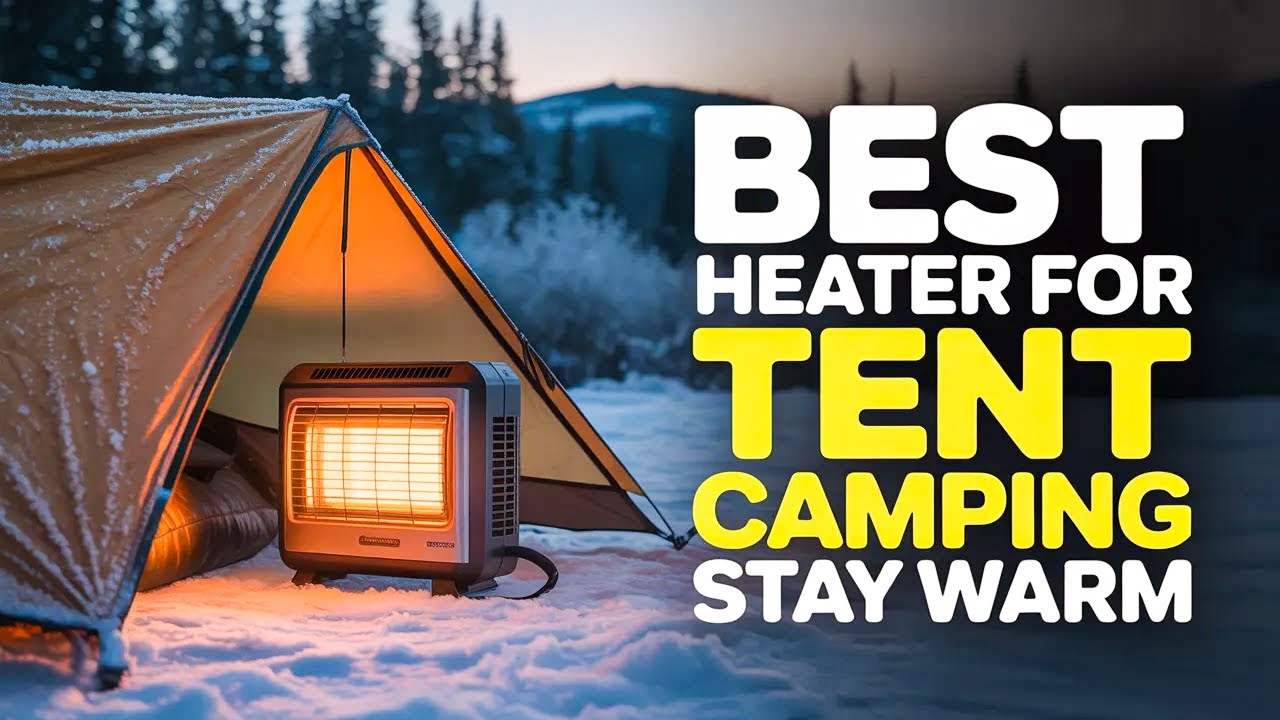 Top 6 Best Heater for Tent Camping to Stay Warm All Night🔥