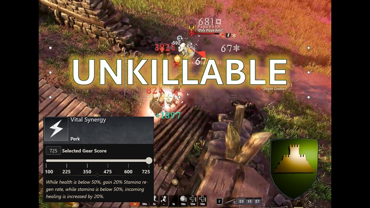 NEW WORLD- WAGING WAR AGAINST ENEMY FACTION (OPEN WORLD 1vX)