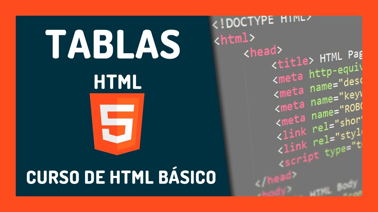 Tablas html 🔴 Curso HTML 5 b&aacute;sico - 6