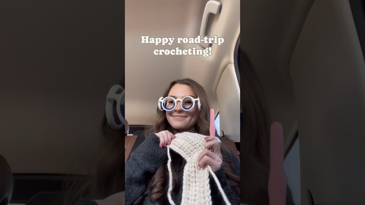 A road trip essential for crocheters and readers #crochettips #crocheters #roadtripessentials
