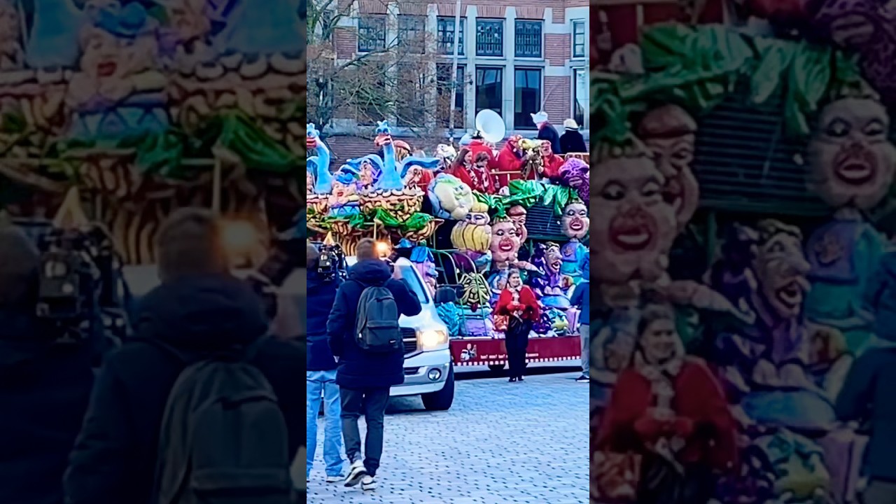 Dordrecht Carnival Vibes 🎭✨ Colorful Street Party! 🥳