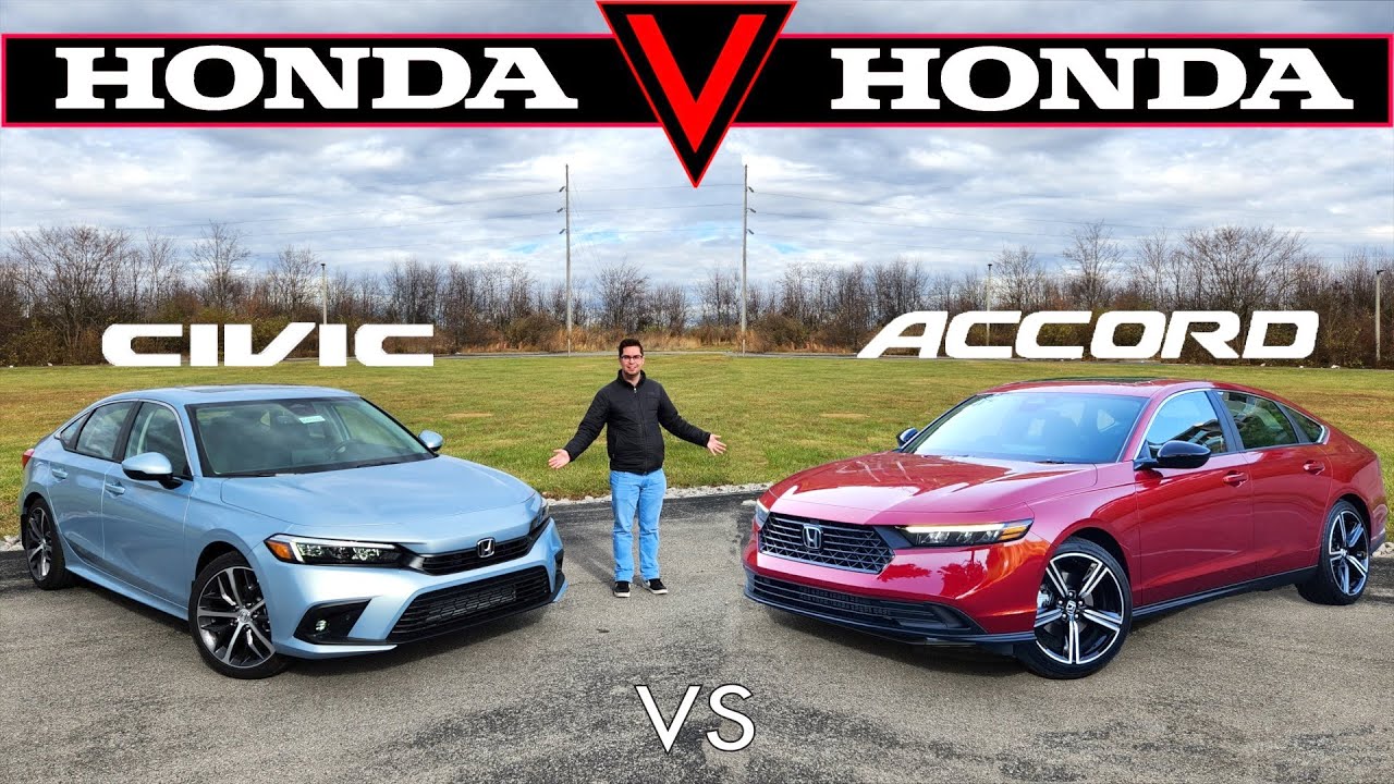SIBLING RIVALS! -- 2023 Honda Accord vs. 2023 Honda Civic: Comparison