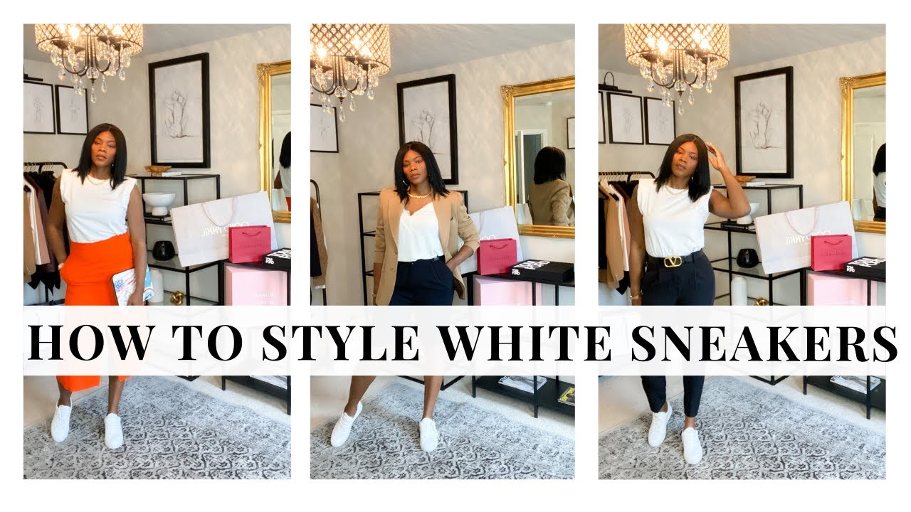 STYLING WHITE SNEAKERS| COCOSTYLESNY