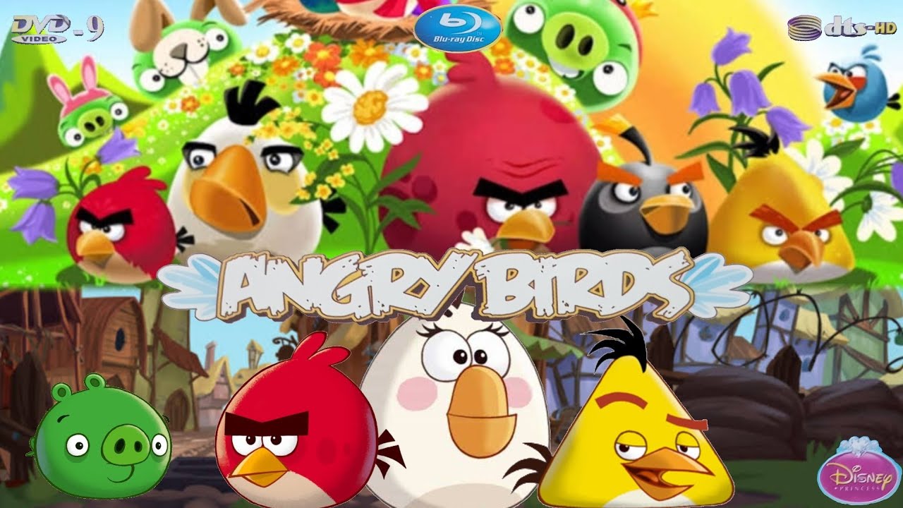 Angry Birds (2020) (World Disney Princess Movie) DVD Menu Walkthrough 2020