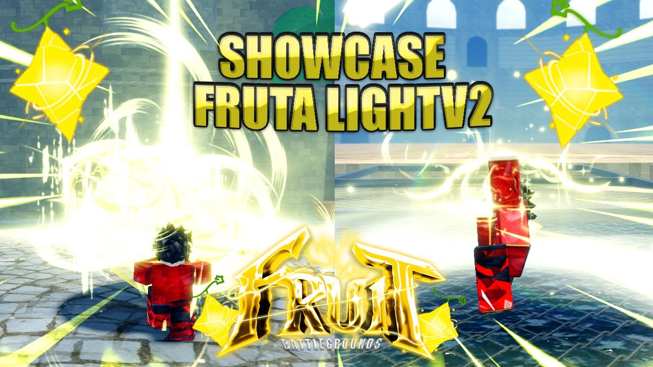 LA FRUTA DE LUZ HA DESPERTADO EN FRUIT BATTLEGROUNDS | LIGHT V2