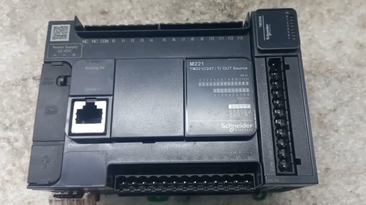 REPAIR SCHNEIDER ELECTRIC PLC CONTROLLER MODICON TM221C24T | INGRESS MALAYSIA