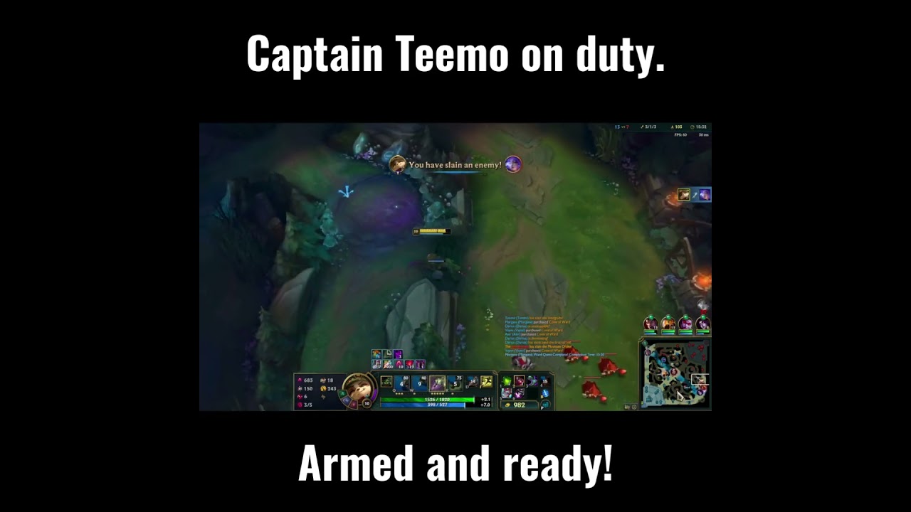 【87】Captain Teemo on duty 