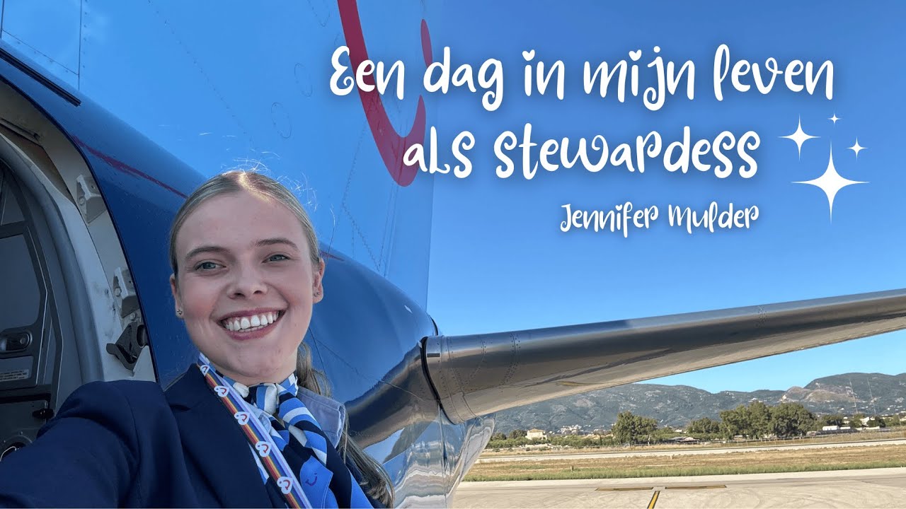 EEN DAG IN MIJN LEVEN ALS STEWARDESS || Jennifer
