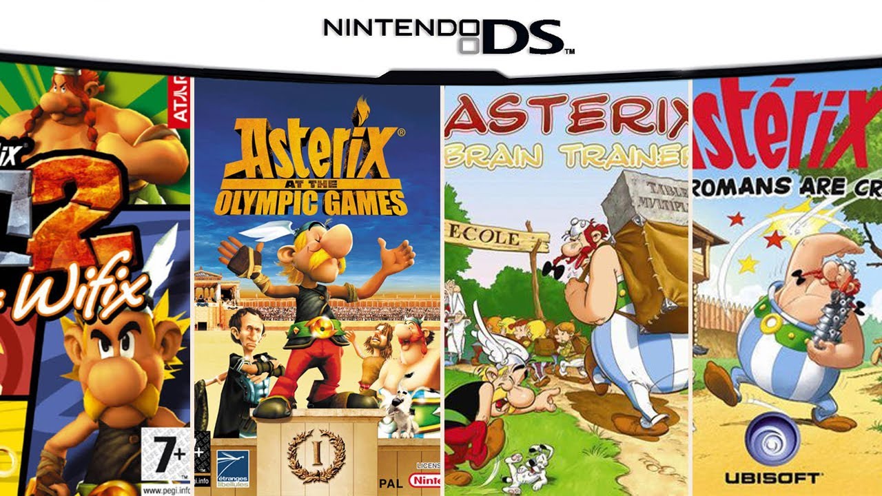 Asterix Games for DS