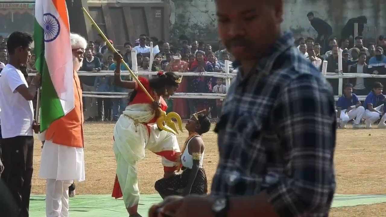 77 th republic day  Reserve police ground Bhawanipatna, KALAHANDI District 