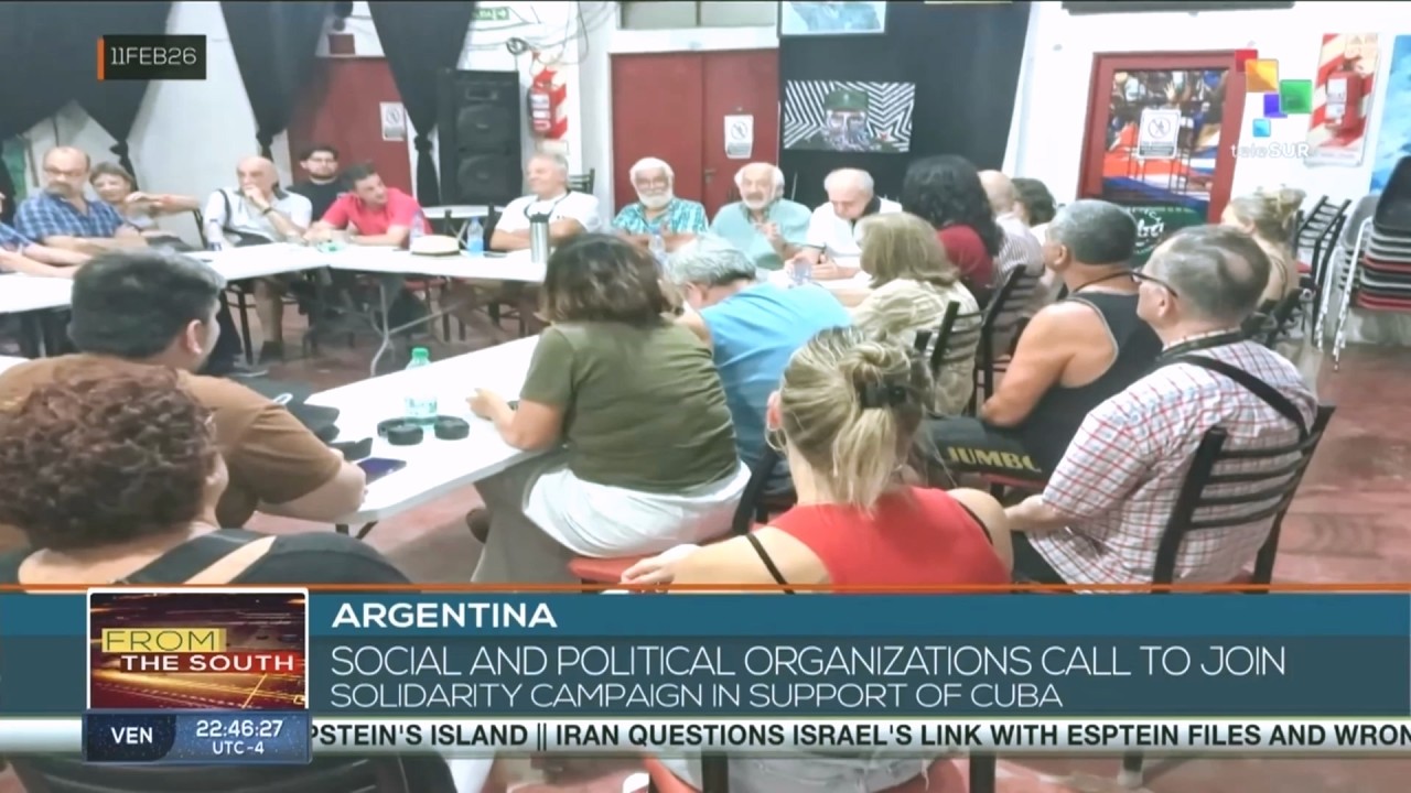 Argentina: Social, political organizations call to join solidarity campaign in support of Cuba